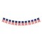 Northlight Americana USA Flag Swallowtail Hanging Wall Banner - 9.75'